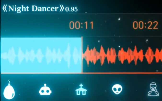 A phone ringtone? No, listen again.
