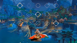 [Guangyu × Genshin Impact] "Central Plains cincang jeroan, enak dan murah~" Lihat Guangzai di sana memainkan "Liyue"!