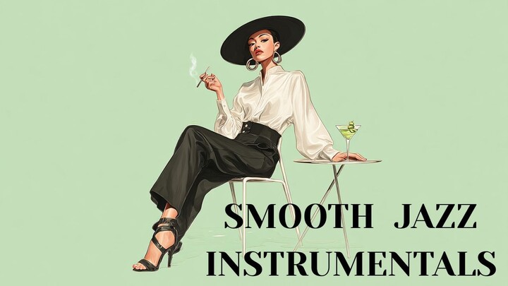 Smooth Jazz Lounge | Mellow Saxophone & Piano Instrumentals
