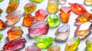 Mứt Rau Câu ĐÁ QUÝ đẹp lung linh khó cưỡng đón Tết | Kohakutou Crystal Jelly recipe【琥珀糖】