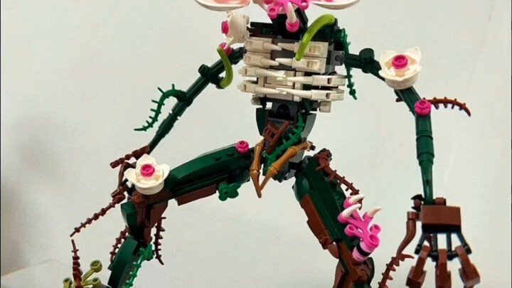 Lego orchid mutated! ? Lego orchid monsters are coming!! moc blueprints are being given away!!