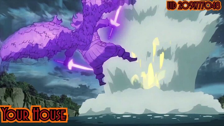 8K Naruto kiểm tra Sasuke và Naruto uicideboy #Anime
