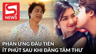 Phản ứng của chồng Hoà Minzy: "Anh luôn tôn trọng mọi thứ từ em!"