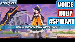 Suara Ruby Skin Aspirant MLBB