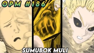 Nasilaw ang Pinamalakas na Kalbo . Saitama vs Genos part 2. one punch man 186