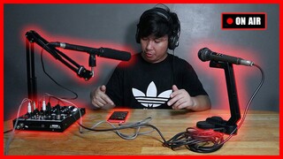 PAANO MAG-SETUP NG PODCAST SA BAHAY DISKARTENG PINOY