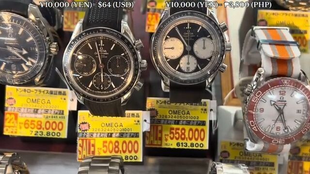 Rolex, Grand Seiko, Omega & more! 2026 MEGA Don Quijote New & Pre-owned Watch Gu