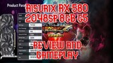 AISURIX RX 580 8gb GDDR5 Review on high Graphics Playing Tekken 7 Tagalog