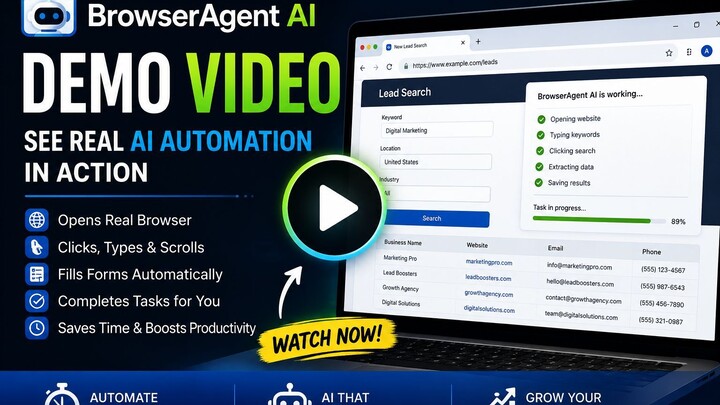 BrowserAgent - DEMO