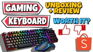 T-WOLF T200 GAMING KEYBOARD UNBOXING AND REVIEW - PHILIPPINES