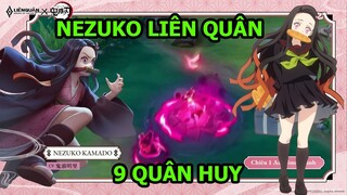 Liên Quân Mobile - Sở Hữu Skin Nezuko Thanh Gươm DIệt Quỷ Chỉ Với 9 Quân Huy - Top Game Android Ios