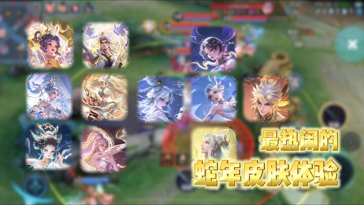 Semua Skin Tahun Ular (Versi Main Asal-Asalan)