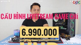 PC TUYỆT PHẨM i3 9100F[GIÁ 6.990k] LIVE STREAM GAME QUÁ NGON