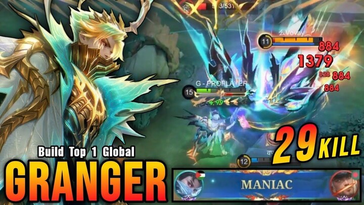 Gusion x Minato 29 Kills + MANIAC!! Super Intense Battle!! - Build Top 1 Global