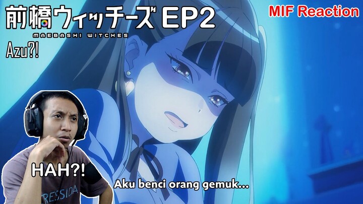 [ID Blind Reaction] Maebashi Witches EP 2 - Azu?!