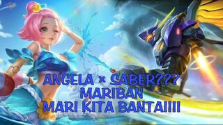 SABER × ANGELA?? MAKIBAN MARI KITA BANTAI!!!!!!!!