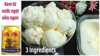 Cách làm KEM từ nước ngọt với 3 nguyên liệu rất đơn giản, siêu ngon | Tra My Cooking