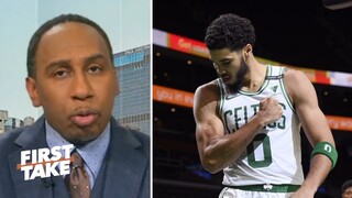 FIRST TAKE | Stephen A. Smith says Celtics will start with a sweep of the Brooklyn Nets