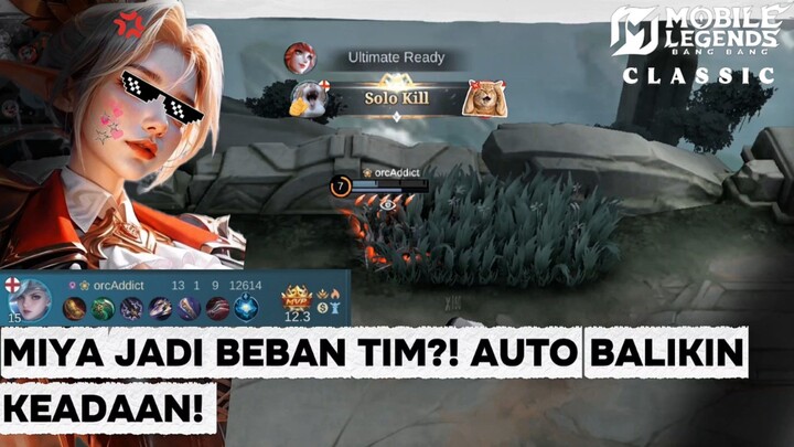 SOLO KILL TERPUAS! Balasin Chat 'Good Game' Musuh Pake Miya 🏹🔥