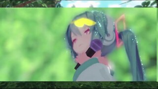 【Naked-eyed 3D/MMD】sour style miku❀Pergilah ke malam yang melelehkanmu❀【glow】