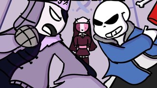 【สองภาษาอย่างเป็นทางการ】RUV vs SANS 【ภาพเคลื่อนไหว FNF และ UNDERTALE】