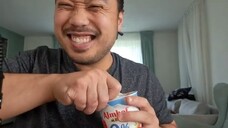 ASMR Plate Licking Strawberry Yoghurt 🍓 🍶