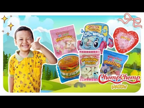Marshmallow Bentuk Ice Cream || Chomp Chomp Mallow