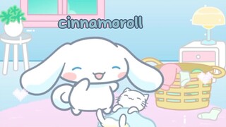 cinnamoroll said : kawaiinee me bilek : ini yg kawai kucingnya apa cinnamoroll nya 😭🙏🏻🗿