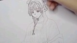 Menggambar dan mewarnai Maomao dari Anime The Apothecary Diaries❗|| semoga hasilnya bagus hehe..👀✨️