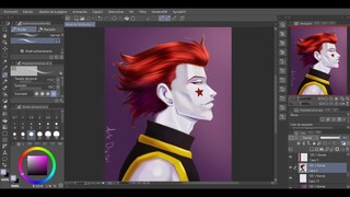 Dibujo de HISOKA - HUNTER X HUNTER - FanArt - Speed Drawing