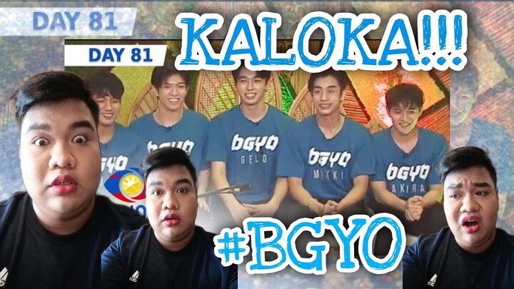 Day 81: Kuya, kinilala ang miyembro ng BGYO | PBB Connect (Reaction Video) Alphie Corpuz