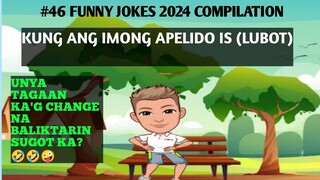 #46 TAGALOG COMEDY JOKES 2024 COMPILATION  ANIMATION | rogin funny animation