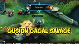Gusion gagal savage |Mobile legends