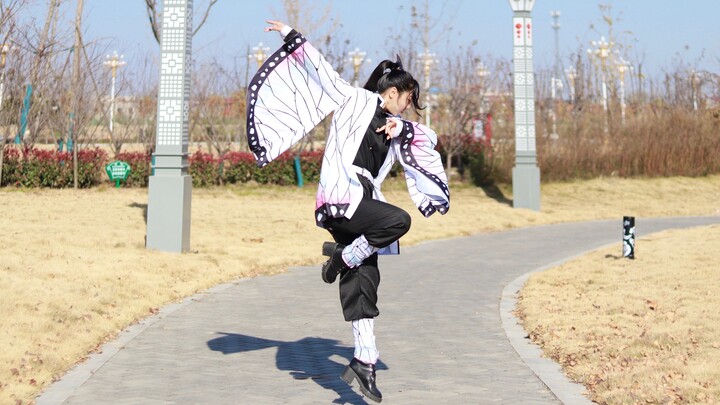 What kind of experience is it to dance "Supper Butterfly" wearing the clothes of Butterfly Ninja【Mu 