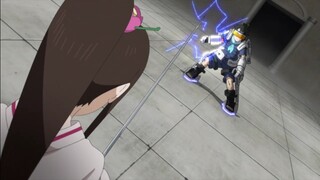 Boruto Episode 226 Sub Indo - Denki vs Tsubaki Full Fight - Senjata Sains Ninja vs Samurai