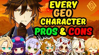 Every GEO character's Pros and cons that you SHOULD KNOW