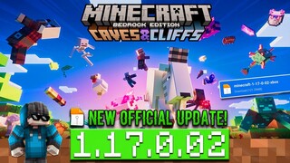 RILIS! MCPE VERSI 1.17.0.02 OFFICIAL UPDATE! | Axolotl + Goat + Minecraft Caves & Cliffs Part 1