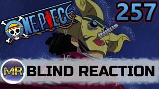 One Piece Episode 257 Blind Reaction - SOGEKING!!