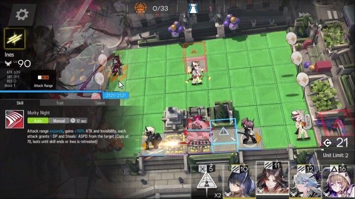 PV-SP-2 Arknights Gameplay