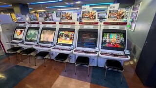 Street Fighter Arcade Section at Taito's Hey Arcade in Akihabara - Tokyo, Japan