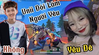 [Free Fire] | Unii Đòi Yêu Thông Gaming Và Cái Kết 😆😗