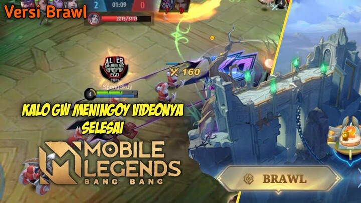 Kalo Gw Meningoy Videonya Selesai. Mobile Legends mode Brawl