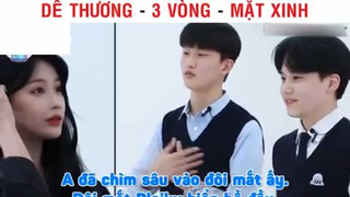 Dễ thương - 3 vòng - Mặt xinh Con trai thích cái nào part 4 #giaitri