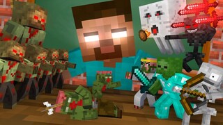 MONSTER SCHOOL - TINY ZOMBIE APOCALYPSE (FUNNY CHALLENGE)