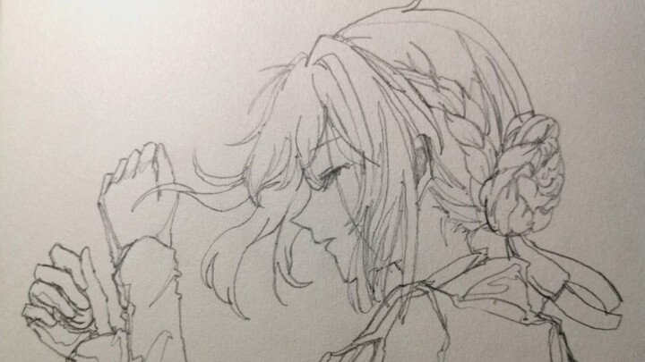 Drawings|"Violet Evergarden" Figure