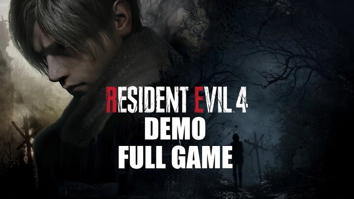 Resident Evil 4 Remake [2023] DEMO FULL GAME (PS4)