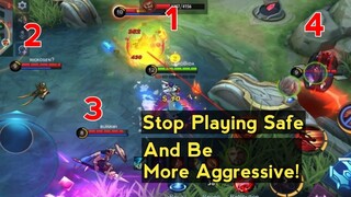 IF YOU WANT TO MAIN GRANGER THEN YOU NEED STOP BEING A PASSIVE PLAYER AND BE MORE AGGRESSIVE | MLBB