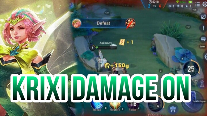 KRIXI DAMAGE ON