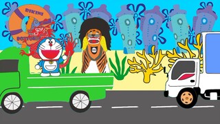 Doraemon Barongan Bikini Bottom