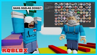 AUTO NGELAG! Parkour Obby Tapi Ada 100 ORANG! - Roblox Indonesia